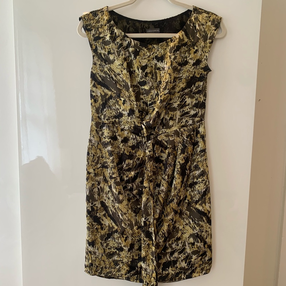 Vince Camuto Dress/Cocktail, Green/Earthy, Small